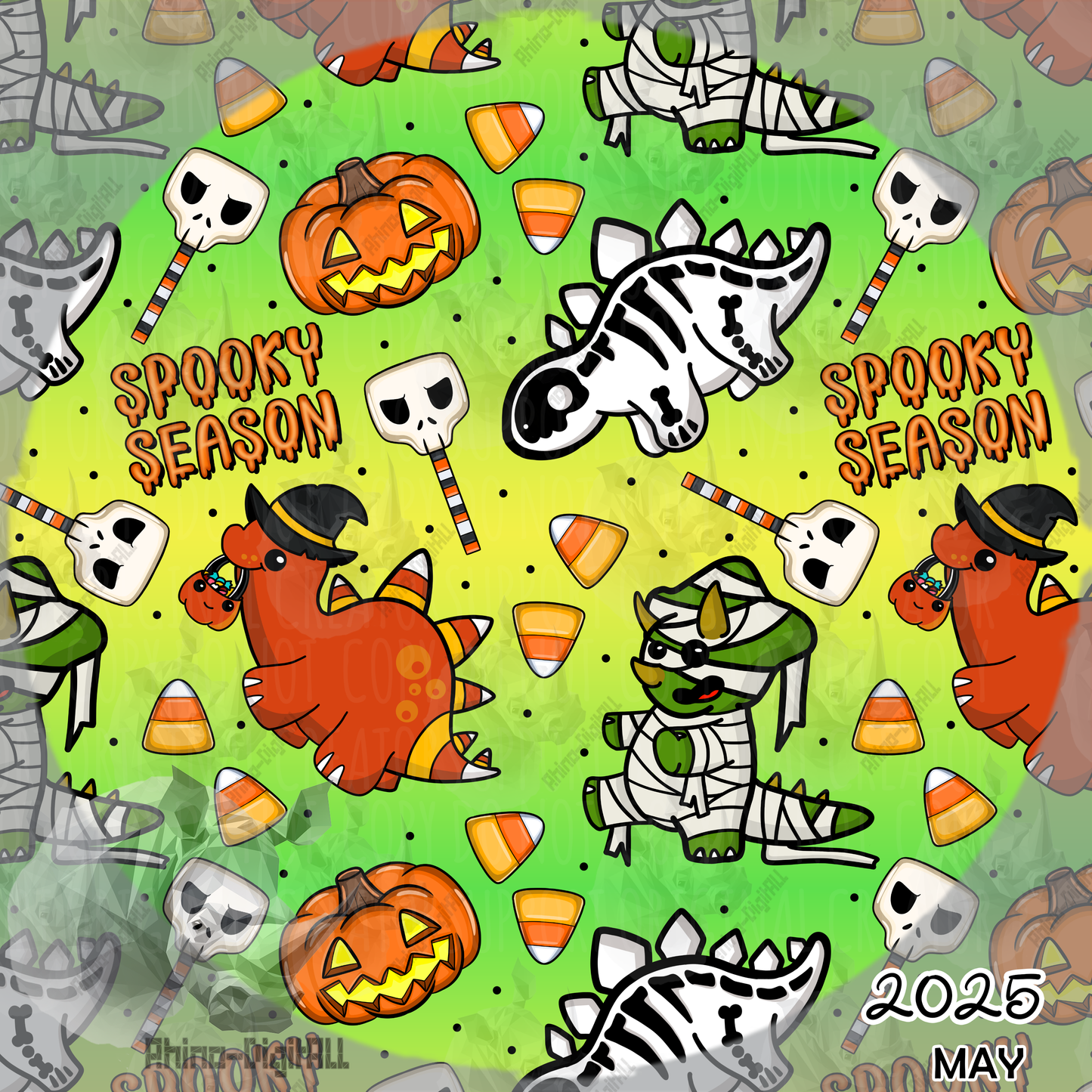Halloween Dinos