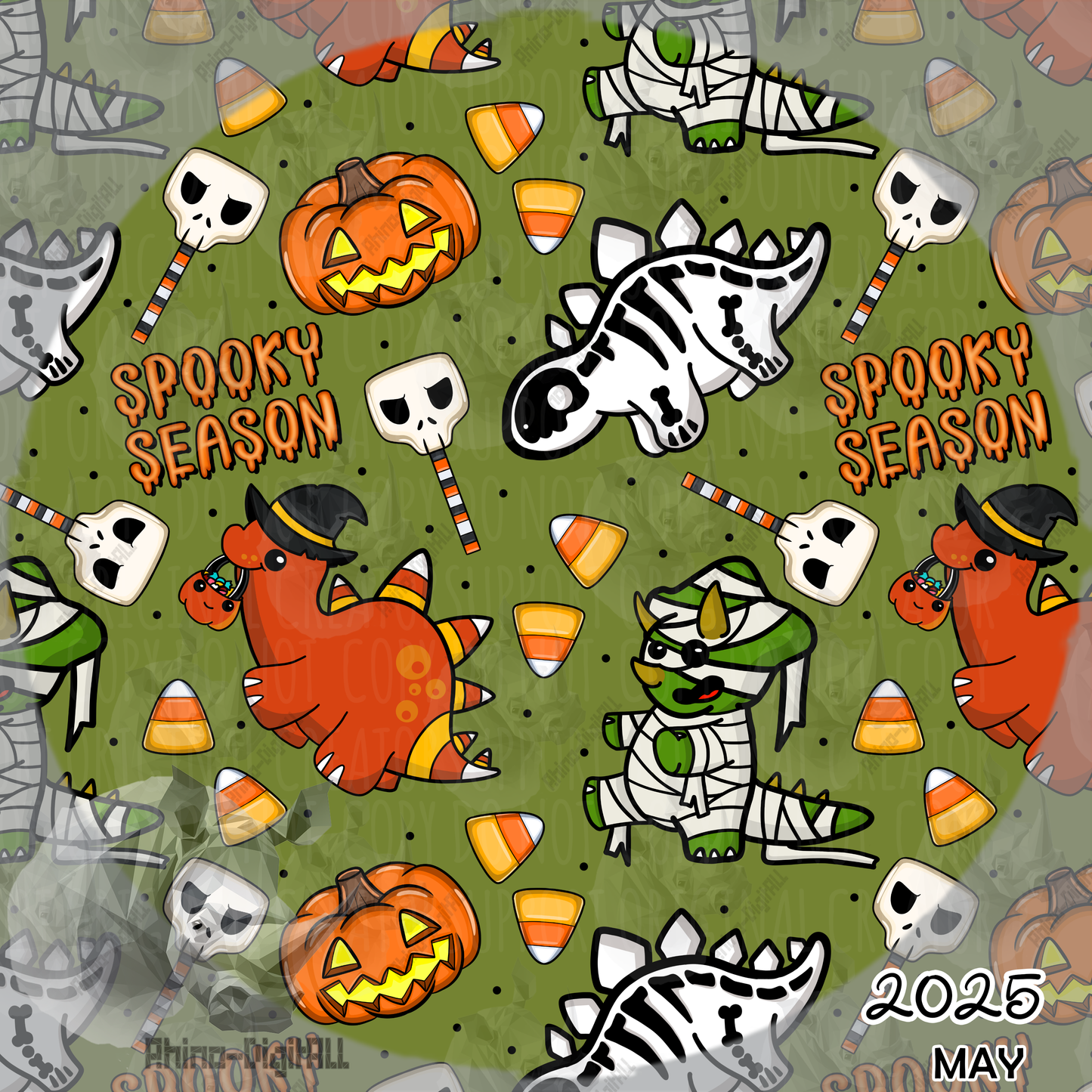 Halloween Dinos