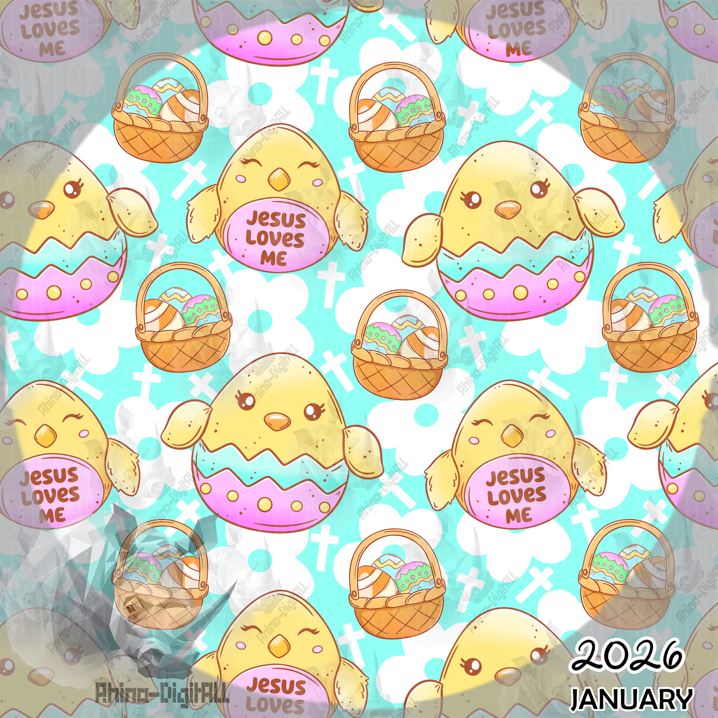 Jesus Loves Me Chicks