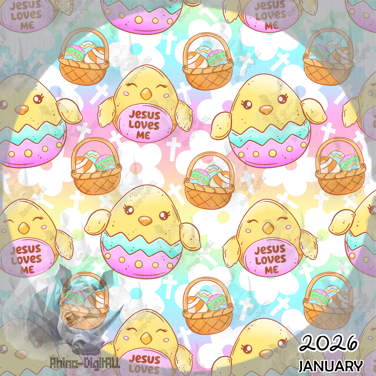 Jesus Loves Me Chicks